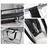 Set 3 organizatoare cosmetice calatorii, Transparent