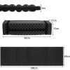 Saltea pliabila cu spuma, 180 x 60 x 2 cm, Negru Saltea pliabila cu spuma, 180 x 60 x 2 cm, Negru