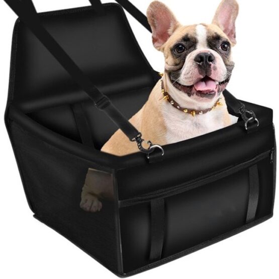 Husa protectie tip scaun auto pentru animale, Negru
