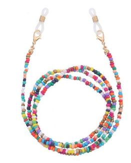 Lant ochelari margele Multicolor