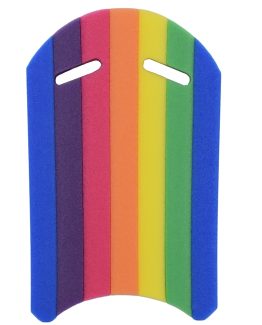 Placa de inot cu manere pentru copii si adulti 45x30 cm Multicolor