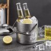 Recipient pentru cuburi de gheata, capacitate 1.3 l, Argintiu