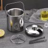Recipient pentru cuburi de gheata, capacitate 1.3 l, Argintiu