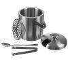 Recipient pentru cuburi de gheata, capacitate 1.3 l, Argintiu