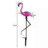 Set 3 lampi solare gradina model flamingo 52 cm Set 3 lampi solare gradina model flamingo 52 cm