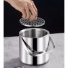 Recipient pentru cuburi de gheata, capacitate 1.3 l, Argintiu