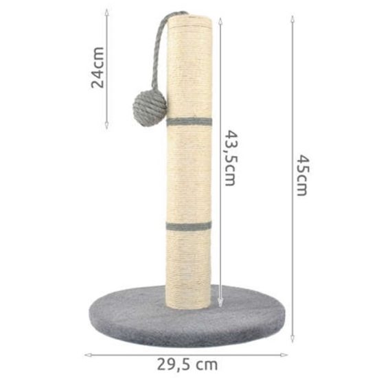 Scratcher vertical tip zgarietor pentru pisici, 45 x 29.5 cm Scratcher vertical tip zgarietor pentru pisici, 45 x 29.5 cm