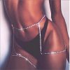 Body-chain cu strasuri cristale si strasuri aliaj metalic Argintiu Body-chain cu strasuri cristale si strasuri aliaj metalic Argintiu
