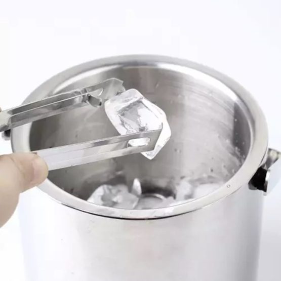 Recipient pentru cuburi de gheata, capacitate 1.3 l, Argintiu
