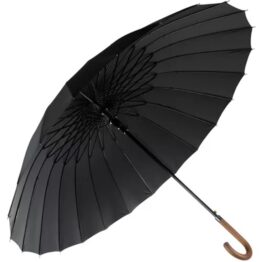 Umbrela de lux pentru 2 persoane panza 350T Negru