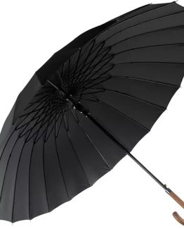 Umbrela de lux pentru 2 persoane panza 350T Negru