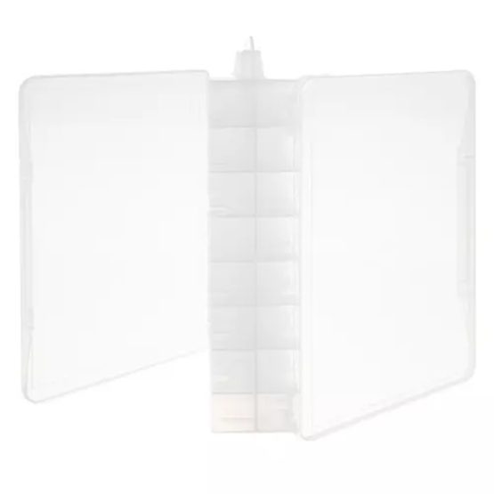 Cutie depozitare masinute 46 compartimente Transparent