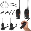Set 2 statii walkie talkie 6 km Negru Set 2 statii walkie talkie 6 km Negru