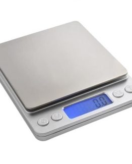 Cantar electronic de bucatarie 2 kg Argintiu