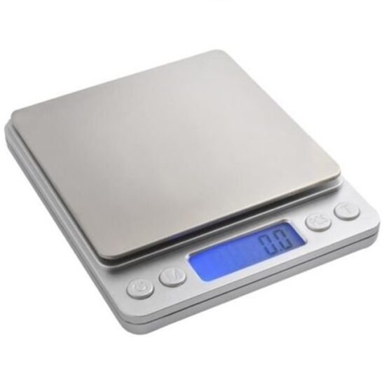 Cantar electronic de bucatarie 2 kg Argintiu