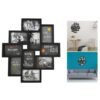 Rama decorativa tip colaj 10 poze 10x15 cm Negru Rama decorativa tip colaj 10 poze 10x15 cm Negru