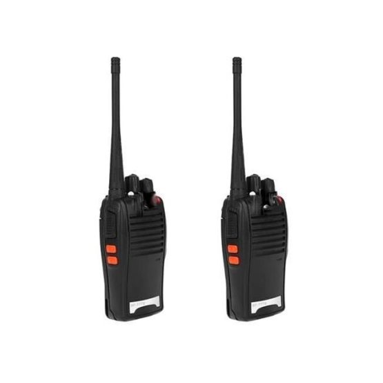 Set 2 statii walkie talkie 6 km Negru Set 2 statii walkie talkie 6 km Negru