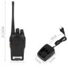 Set 2 statii walkie talkie 6 km Negru Set 2 statii walkie talkie 6 km Negru