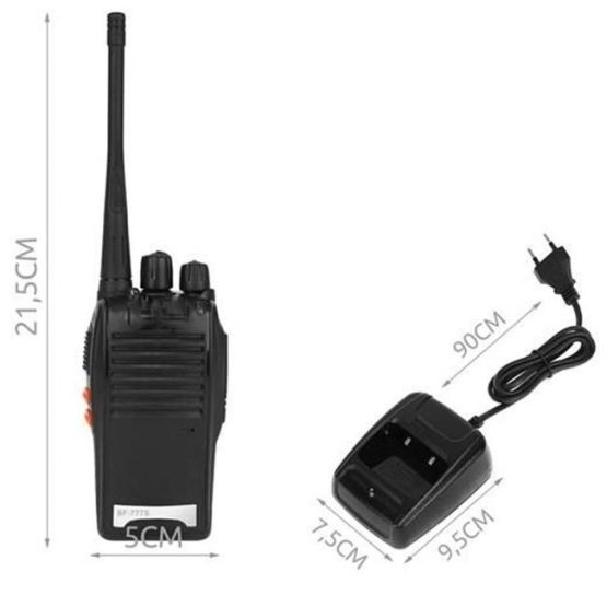 Set 2 statii walkie talkie 6 km Negru Set 2 statii walkie talkie 6 km Negru