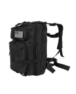 Rucsac tip militar 44 x 28 x 16 cm Negru