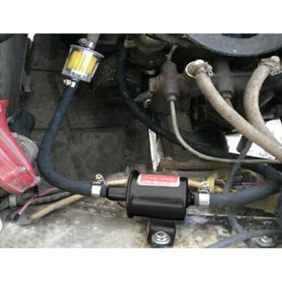 Pompa electrica pentru combustibil 12 V Negru