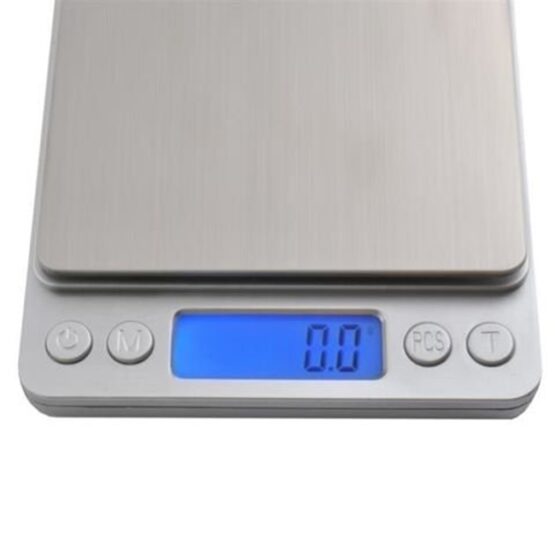 Cantar electronic de bucatarie 2 kg Argintiu