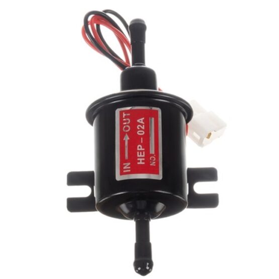 Pompa electrica pentru combustibil 12 V Negru
