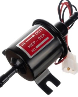 Pompa electrica pentru combustibil 12 V Negru