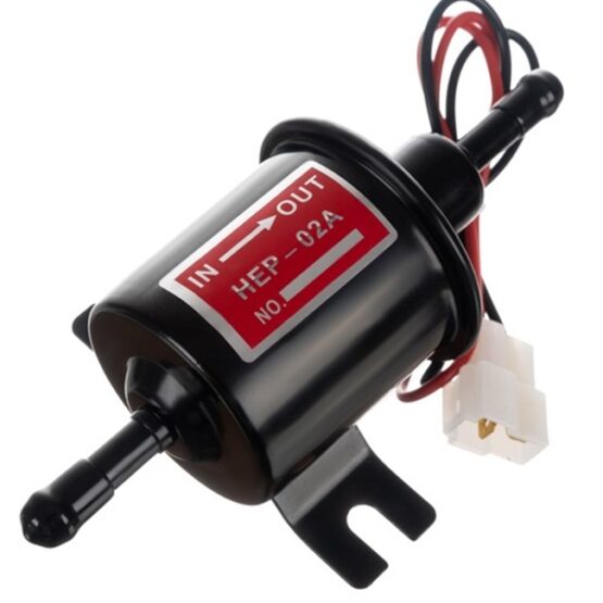 Pompa electrica pentru combustibil 12 V Negru