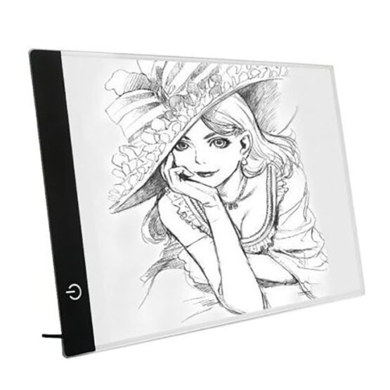 Tableta pentru copiere desene si schite, Alb / Negru Tableta pentru copiere desene si schite, Alb / Negru