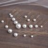 Set 7 ace de par cu perla pentru mireasa Gold Set 7 ace de par cu perla pentru mireasa Gold