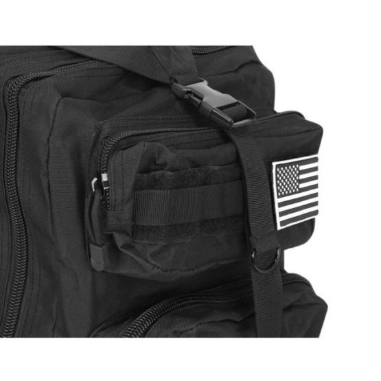 Rucsac 5 compartimente 29 x 37 x 50 cm Negru