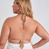 Costum de baie pentru dama din 2 piese, S, Nude Costum de baie pentru dama din 2 piese, S, Nude