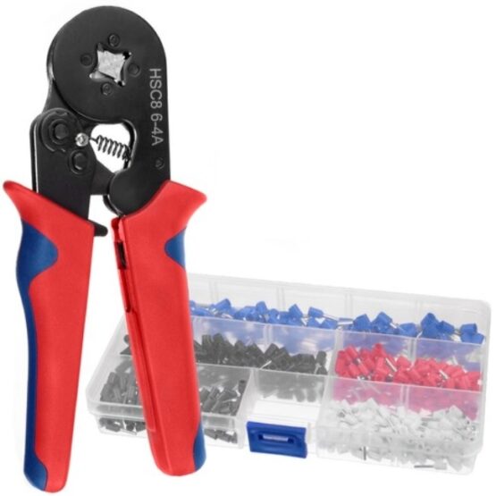 Set cleste sertizare hexagonal, 500 de bucati Set cleste sertizare hexagonal, 500 de bucati