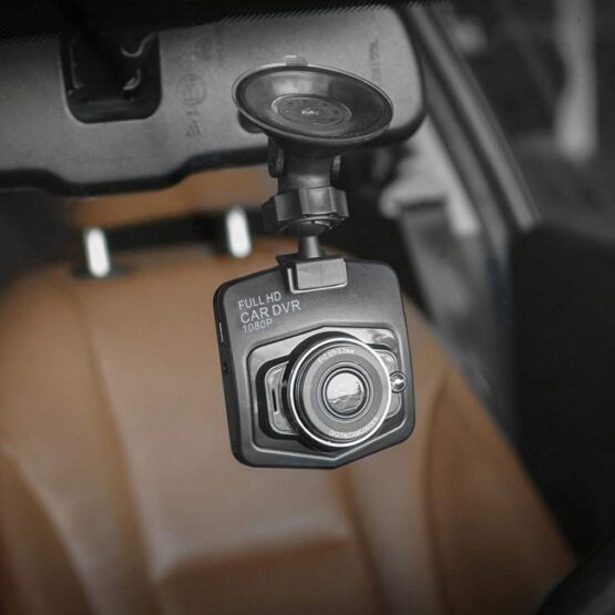 Camera video auto difuzor si microfon incorporat