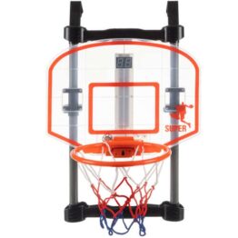 Set cos baschet, minge cu pompa, Negru