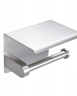 Suport hartie igienica cu raft depozitare telefon