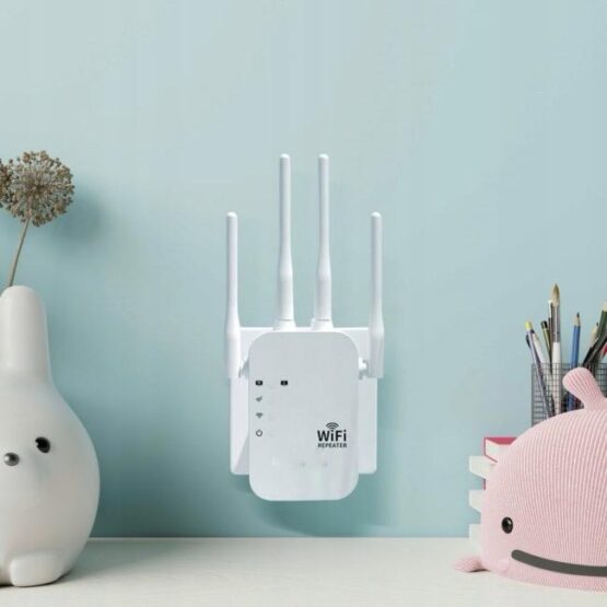 Amplificator semnal wireless transfer 300 Mbps Alb Amplificator semnal wireless transfer 300 Mbps Alb