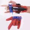 Manusa Spiderman cu lansator si 3 sageti Rosu Manusa Spiderman cu lansator si 3 sageti Rosu