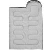 Sac de dormit 2 in 1, impermeabil, Negru / Gri