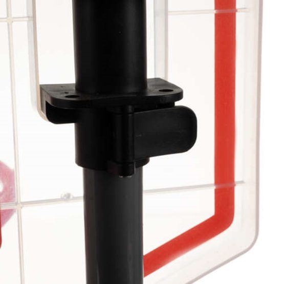 Set cos baschet, minge cu pompa, Negru