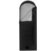 Sac de dormit 2 in 1, impermeabil, Negru / Gri