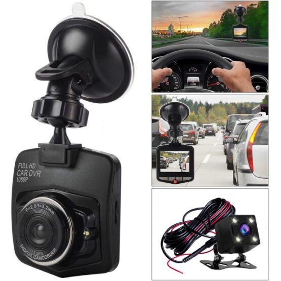 Camera video auto difuzor si microfon incorporat