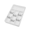 Organizator tacamuri si ustensile 24x41x38 cm Alb