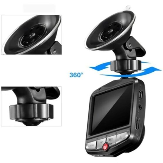 Camera video auto difuzor si microfon incorporat