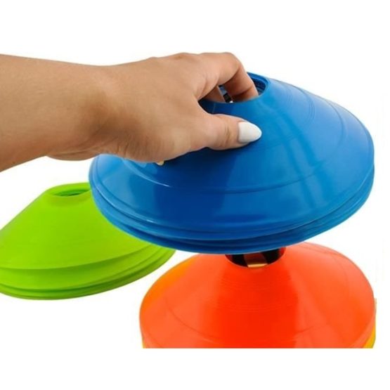 Set 50 jaloane tip con pentru antrenamente sportive