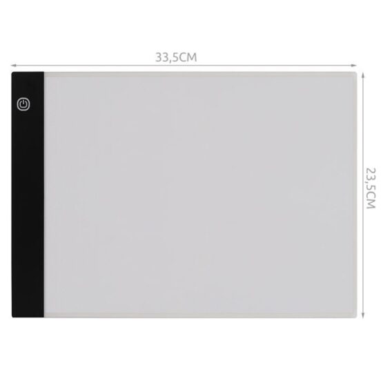 Tableta pentru copiere desene si schite, Alb / Negru Tableta pentru copiere desene si schite, Alb / Negru