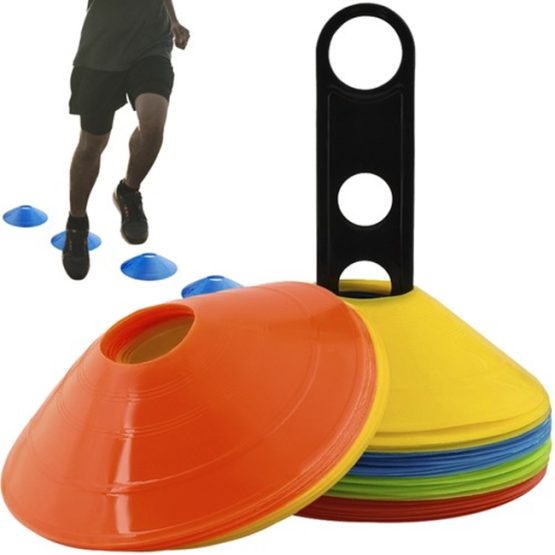 Set 50 jaloane tip con pentru antrenamente sportive