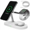 Statie de incarcare wireless universala Alb Statie de incarcare wireless universala Alb
