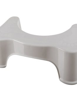 Taburet inaltator pentru toaleta, Alb